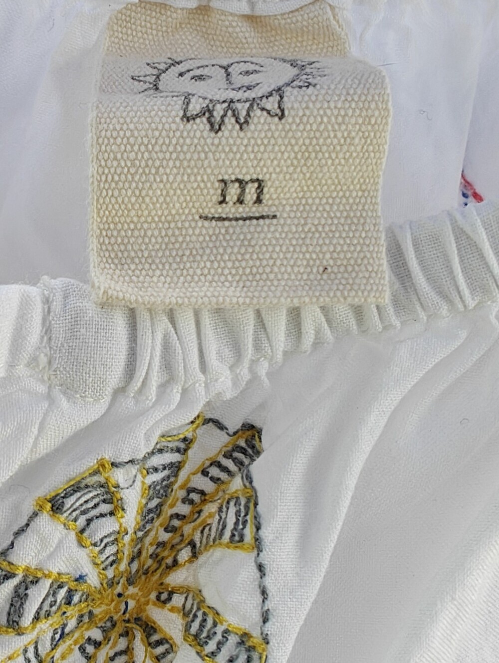 Like New, Printfresh Embroidered Shells, Cami & Crop Pant Set, Size Medium - Picture 7 of 11